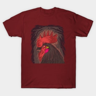 Scary Rooster T-Shirt